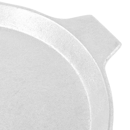 Khay pizza nhôm đúc có tay cầm TableCraft CW4130W 25 cm - Màu trắng