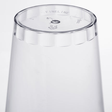 Ly nhựa cứng cao trong suốt Fineline Savvi Serve 416-CL 473 ml - Thùng 500 cái