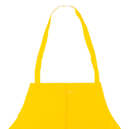 Tạp dề rửa chén PVC/polyester 14 mil Cordova vàng