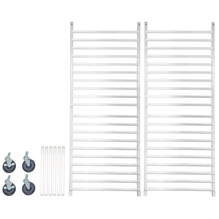 Xe giá đựng khay Regency 20 khay End Load inox Bun / xe giá đựng khay - Unassembled