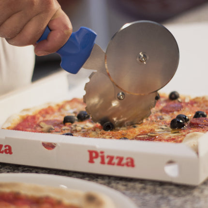 Dao lăn cắt pizza hai bánh inox GI Metal AC-ROP4 10 cm cán polymer