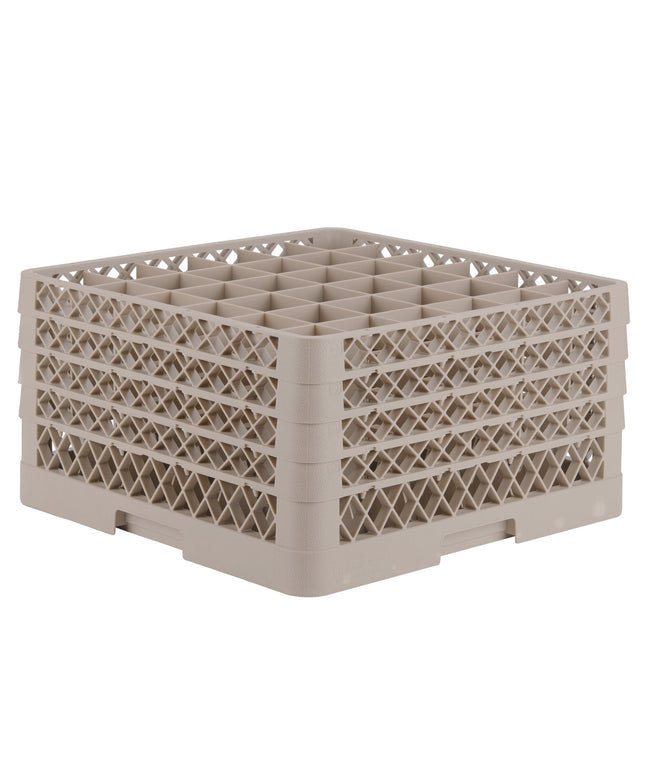 Giá đựng ly 36 ngăn màu be Vollrath Traex® TR7CCCC cỡ đầy đủ cao 24 cm
