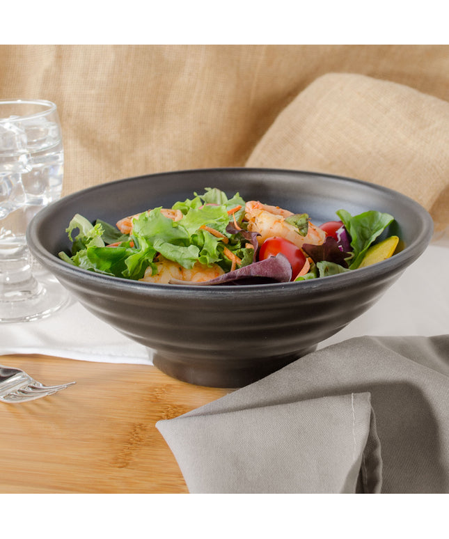 Tô melamine đen mờ GET B-549-BK Nara 1,4 lít - Thùng 12 cái