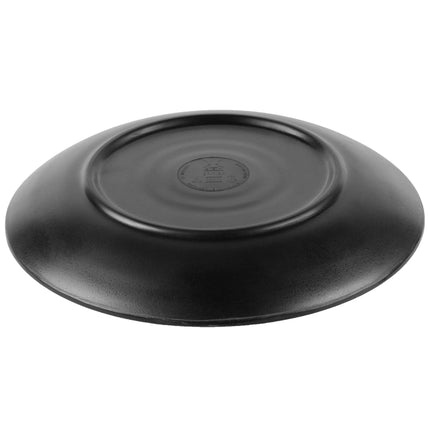 Đĩa tròn melamine GET BF-7-BK Nara 18,4 cm màu đen nhám - Thùng 24 cái