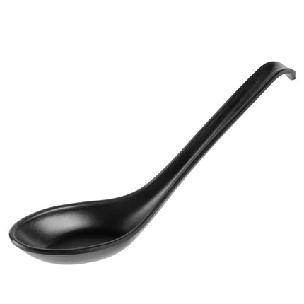 Đĩa melamine GET 6020-BK 24 ml đen mờ Nara melamine Soup Spoon - Thùng 60 cái