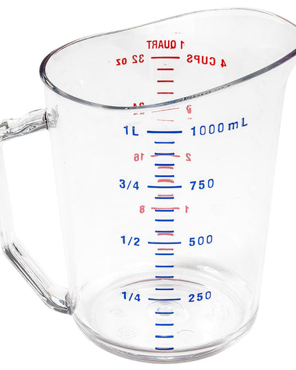 Cốc Đong Cambro 100MCCW135 0.9 lít Camwear Trong Suốt