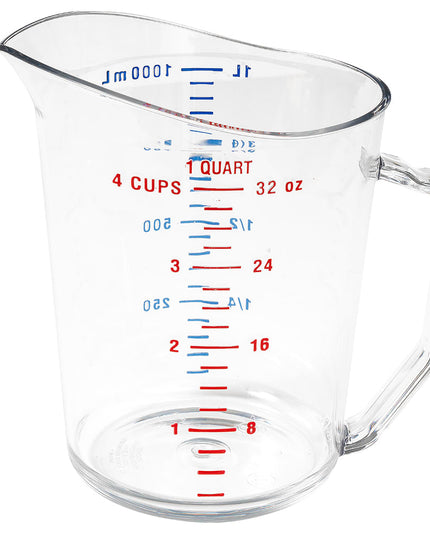 Cốc Đong Cambro 100MCCW135 0.9 lít Camwear Trong Suốt