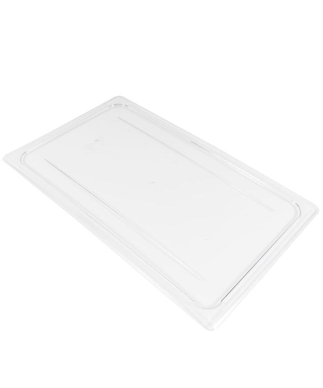 Cambro 10CWC135 Camwear Nắp Khay Thực Phẩm - Kích Thước Đầy Đủ, Phẳng, Trong Suốt