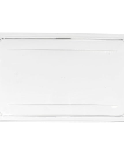 Cambro 10CWC135 Camwear Nắp Khay Thực Phẩm - Kích Thước Đầy Đủ, Phẳng, Trong Suốt