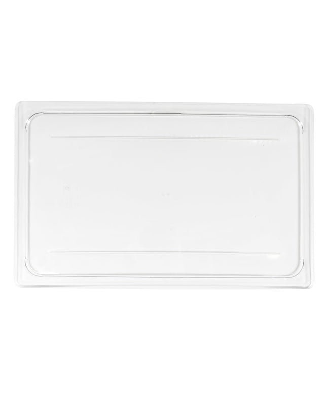 Cambro 10CWC135 Camwear Nắp Khay Thực Phẩm - Kích Thước Đầy Đủ, Phẳng, Trong Suốt