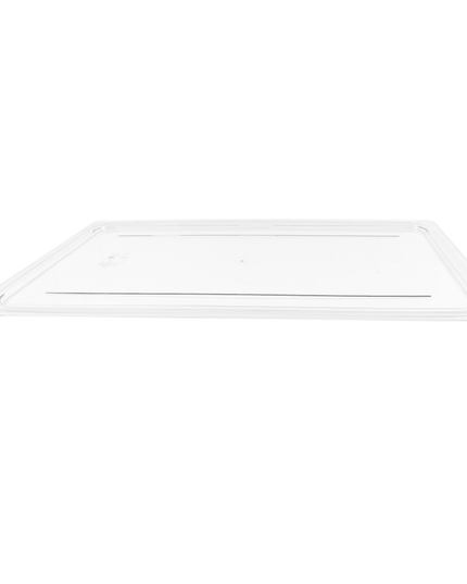 Cambro 10CWC135 Camwear Nắp Khay Thực Phẩm - Kích Thước Đầy Đủ, Phẳng, Trong Suốt