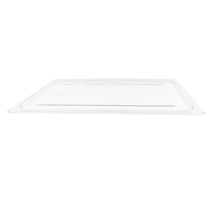 Cambro 10CWC135 Camwear Nắp Khay Thực Phẩm - Kích Thước Đầy Đủ, Phẳng, Trong Suốt