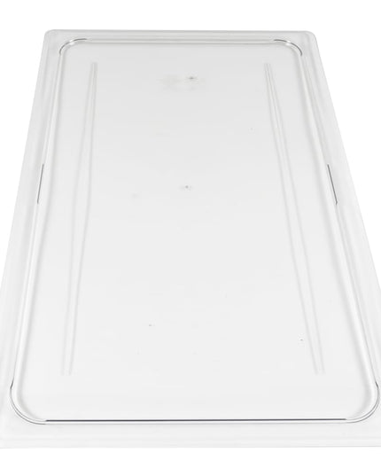 Cambro 10CWC135 Camwear Nắp Khay Thực Phẩm - Kích Thước Đầy Đủ, Phẳng, Trong Suốt