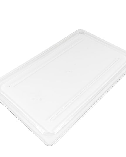 Cambro 10CWC135 Camwear Nắp Khay Thực Phẩm - Kích Thước Đầy Đủ, Phẳng, Trong Suốt