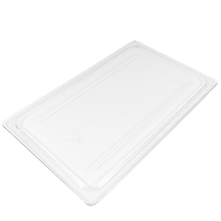 Cambro 10CWC135 Camwear Nắp Khay Thực Phẩm - Kích Thước Đầy Đủ, Phẳng, Trong Suốt