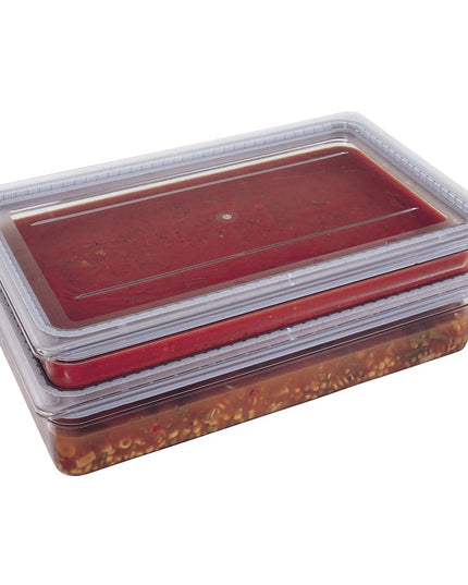 Cambro 10CWGL135 Camwear GripLid - Nắp Khay Thực Phẩm Kích Thước Đầy Đủ, Trong Suốt