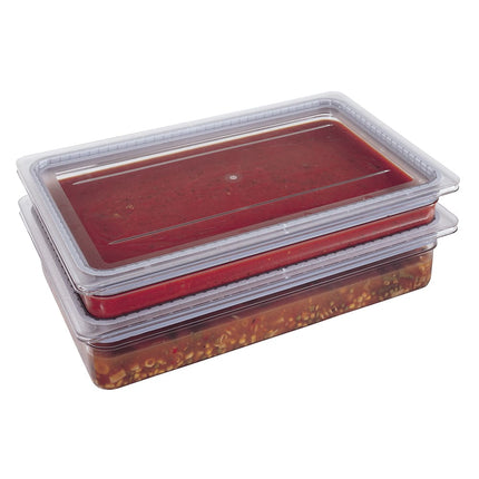 Cambro 10CWGL135 Camwear GripLid - Nắp Khay Thực Phẩm Kích Thước Đầy Đủ, Trong Suốt