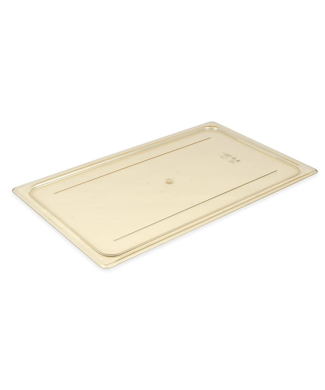 Cambro 10HPC150 Nắp Đậy Thức Ăn Nóng H-Pan - Kích Thước Đầy Đủ, Phẳng, Màu Hổ Phách