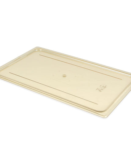 Cambro 10HPC150 Nắp Đậy Thức Ăn Nóng H-Pan - Kích Thước Đầy Đủ, Phẳng, Màu Hổ Phách