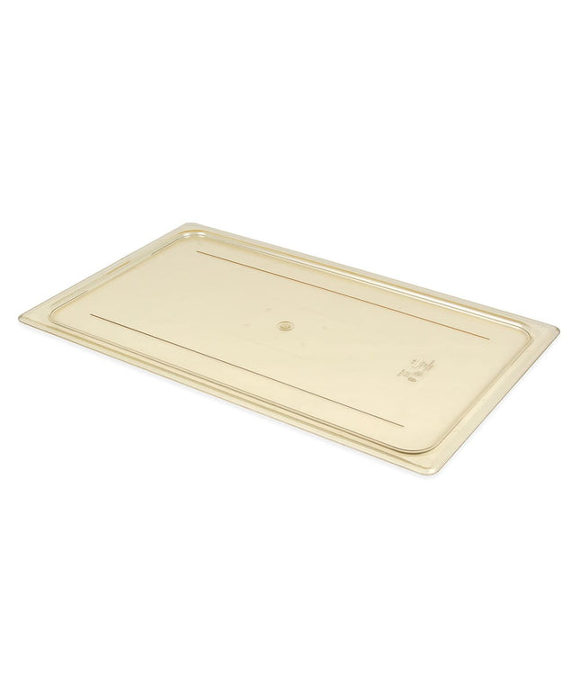 Cambro 10HPC150 Nắp Đậy Thức Ăn Nóng H-Pan - Kích Thước Đầy Đủ, Phẳng, Màu Hổ Phách