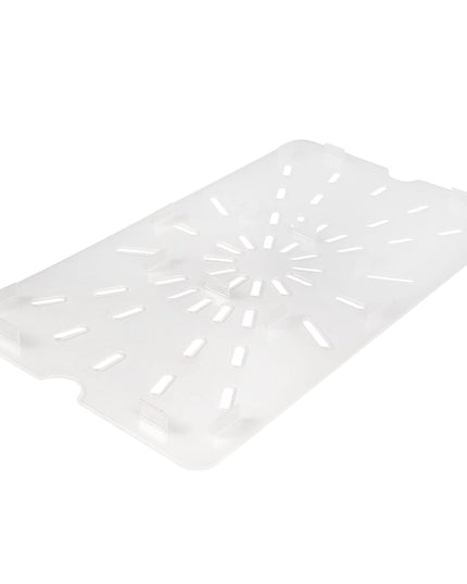 Cambro 10PPD190 Kệ Thoát Nước - Kích Thước Đầy Đủ, Trong Mờ
