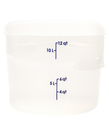 Hộp Đựng Thực Phẩm Tròn Cambro 12RFSPROPP190 CamRound® FreshPro 11.4 lít - Nhựa Polypropylene, Trong Mờ