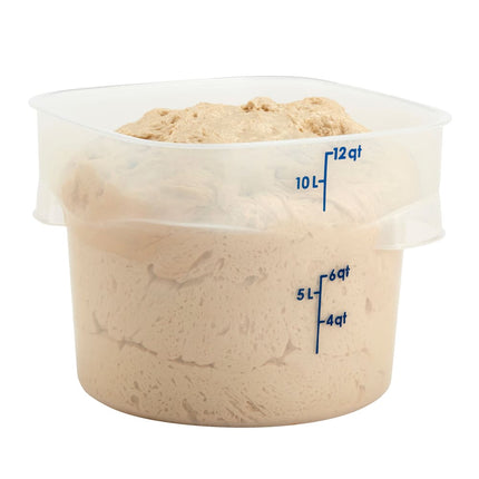 Hộp Đựng Thực Phẩm Tròn Cambro 12RFSPROPP190 CamRound® FreshPro 11.4 lít - Nhựa Polypropylene, Trong Mờ