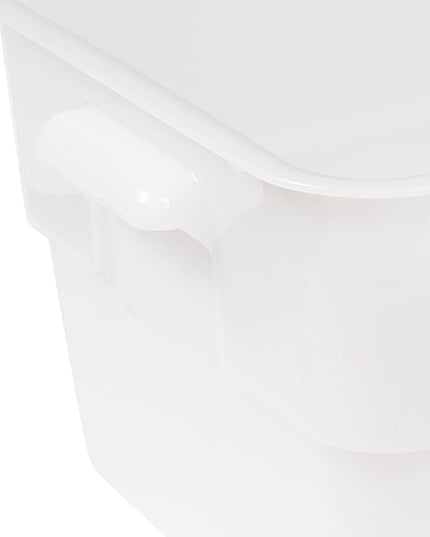 Hộp Đựng Thực Phẩm Vuông Cambro 12SFSP148 11.4 lít - CamSquare®, Polyethylene, Trắng Tự Nhiên