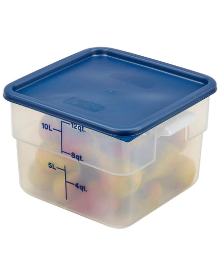 Hộp Đựng Thực Phẩm Vuông Cambro 12SFSPP190 11.4 lít - CamSquare®, Polypropylene, Trong Mờ