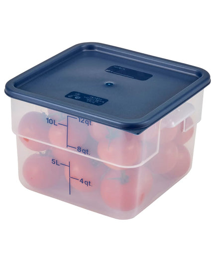 Hộp Đựng Thực Phẩm Vuông Cambro 12SFSPP190 11.4 lít - CamSquare®, Polypropylene, Trong Mờ