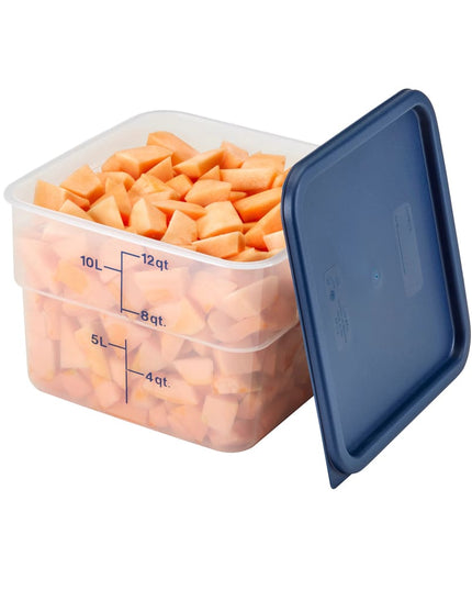 Hộp Đựng Thực Phẩm Vuông Cambro 12SFSPP190 11.4 lít - CamSquare®, Polypropylene, Trong Mờ