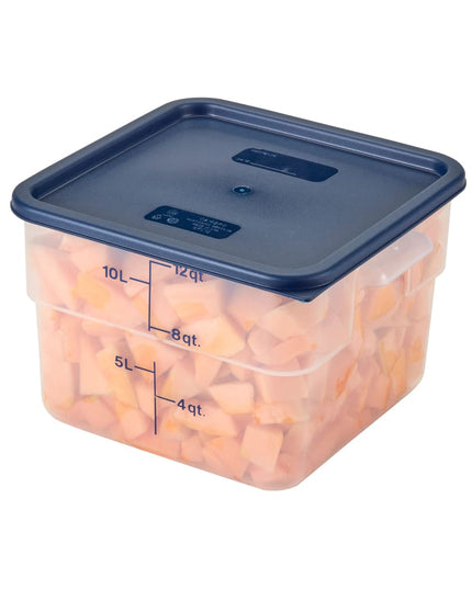 Hộp Đựng Thực Phẩm Vuông Cambro 12SFSPP190 11.4 lít - CamSquare®, Polypropylene, Trong Mờ