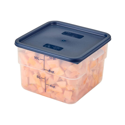 Hộp Đựng Thực Phẩm Vuông Cambro 12SFSPP190 11.4 lít - CamSquare®, Polypropylene, Trong Mờ