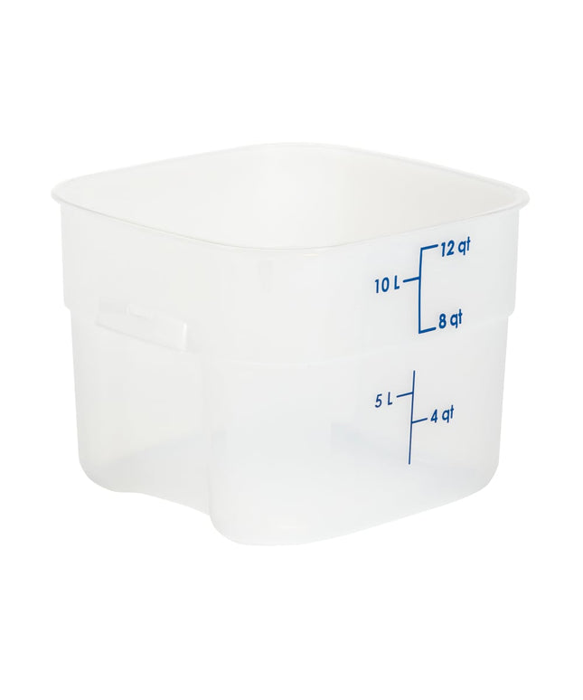 Hộp Đựng Thực Phẩm Vuông Cambro 12SFSPROPP190 FreshPro 11.4 l - CamSquare®, Polypropylene, Trong Mờ