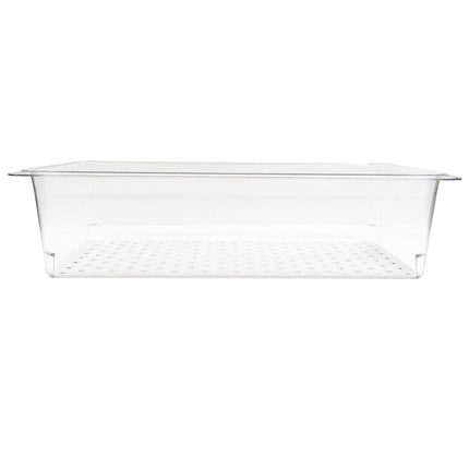 Cambro 15CLRCW135 Camwear Rổ Lọc - Kích Thước Đầy Đủ, Sâu 12.7 cm, Trong Suốt