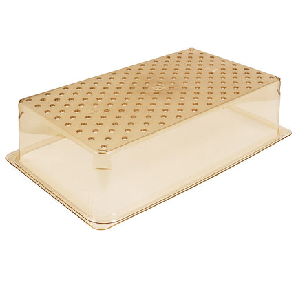 Cambro 15CLRHP150 Rổ Lọc H-Pan - Kích Thước Đầy Đủ, Sâu 12.7 cm, Màu Hổ Phách