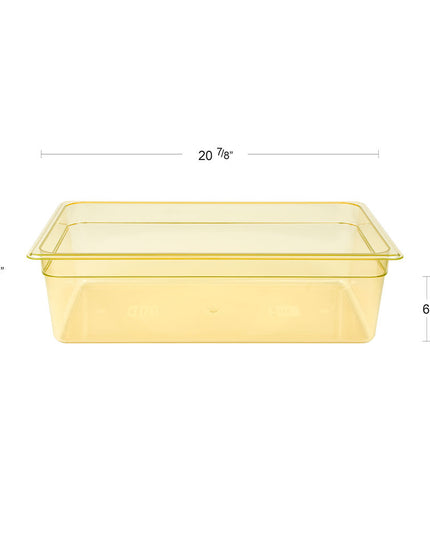 Khay Đựng Thực Phẩm Chịu Nhiệt Cambro 16HP150 Kích Thước Đầy Đủ Sâu 15.2 cm Chống Dính