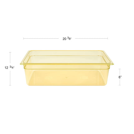 Khay Đựng Thực Phẩm Chịu Nhiệt Cambro 16HP150 Kích Thước Đầy Đủ Sâu 15.2 cm Chống Dính