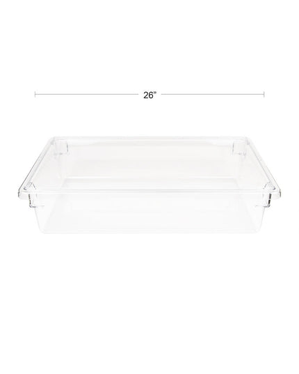 Cambro 18266CW135 Hộp Bảo Quản Thực Phẩm Camwear 8 3/15.1 lít - Trong Suốt