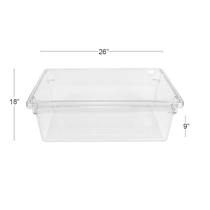 Cambro 18269CW135 Hộp Bảo Quản Thực Phẩm Camwear 49.2 lít - Trong Suốt