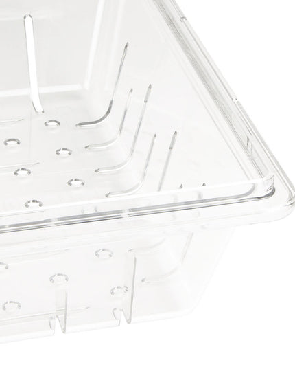 Cambro 1826CLRCW135 Rá Camwear - Cỡ Đầy Đủ, 15.2 cmD, Trong Suốt