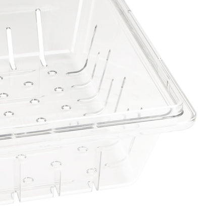 Cambro 1826CLRCW135 Rá Camwear - Cỡ Đầy Đủ, 15.2 cmD, Trong Suốt