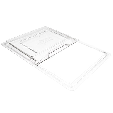 Cambro 1826SCCW135 Nắp Trượt Camwear Bảo Quản Thực Phẩm - Kích Thước Đầy Đủ, Trong Suốt