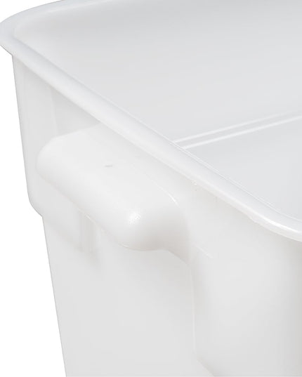 Cambro 18SFSP148 Hộp Đựng Thực Phẩm Vuông 17 lít - CamSquare®, Polyethylene, Trắng Tự Nhiên