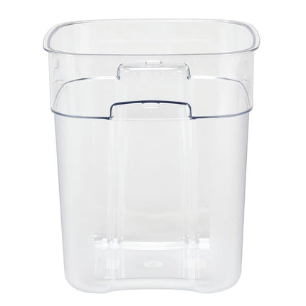 Hộp Đựng Thực Phẩm Vuông FreshPro Cambro 18SFSPROCW135 17 lít - CamSquare®, Polycarbonate, Vạch Chia Xanh