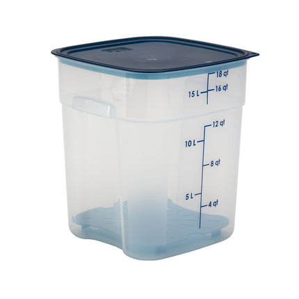Hộp Đựng Thực Phẩm Vuông FreshPro Cambro 18SFSPROPP190 17 lít - CamSquare®, Polypropylene, Trong Mờ