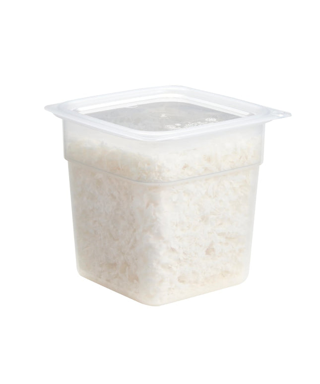 Hộp Đựng Thực Phẩm Vuông FreshPro Cambro 1SFSPROPP190 0.9 lít - CamSquare®, Polypropylene, Trong Mờ