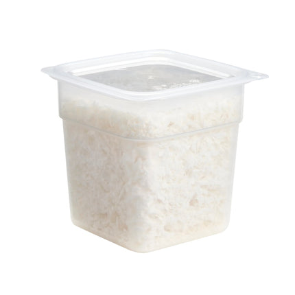 Hộp Đựng Thực Phẩm Vuông FreshPro Cambro 1SFSPROPP190 0.9 lít - CamSquare®, Polypropylene, Trong Mờ