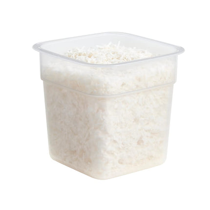 Hộp Đựng Thực Phẩm Vuông FreshPro Cambro 1SFSPROPP190 0.9 lít - CamSquare®, Polypropylene, Trong Mờ