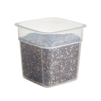 Hộp Đựng Thực Phẩm Vuông FreshPro Cambro 1SFSPROPP190 0.9 lít - CamSquare®, Polypropylene, Trong Mờ